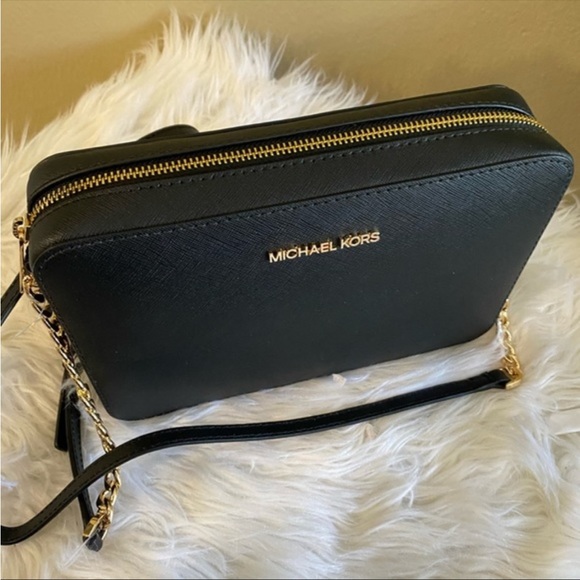 Michael Kors Jet Set Large Saffiano Leather Crossbody bag & wallet - Picture 15 of 16